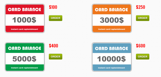 INSTANT CARD REPLENISHMENT INSTANT CARD REPLENISHMENT